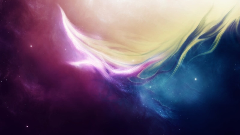 smoke - physical structure, pattern, yellow, multi Colored, abstract backgrounds, sky, purple, illustration, backdrop, creativity, backgrounds, digital