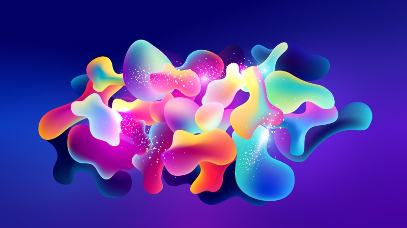 graphics, light, colorful, abstract art, colors, abstract, artwork, art, 4K, liquid