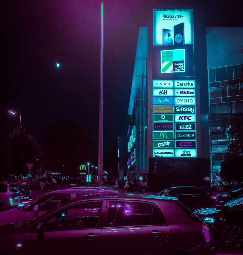croatia, city, cyberpunk, night, 2K, outrun, guidance, outrunvisuals, motor vehicle, road, illuminated, photography, architecture, land vehicle, built structure