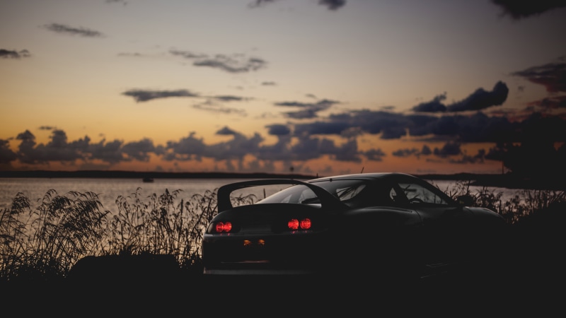 windshield, 2jz-gte, sky, vehicle interior, TRD, cloud - sky, beauty in nature, JDM, no people, MKIV, motor vehicle, nature, land vehicle, outdoors, coupe