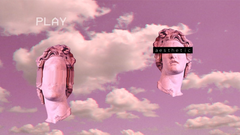 1080P, vaporwave, VHS