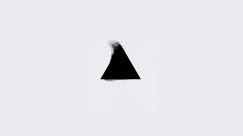 day, 1080P, geometry, isolated, still life, letter, untitled, no people, digital art, minimalism, copy space, triangle shape, single Object, architecture