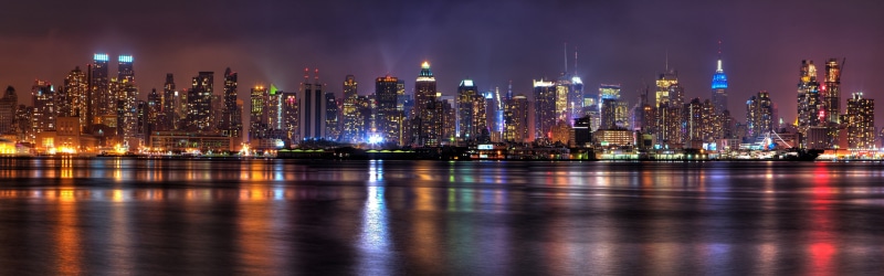 lights, urban skyline, buildings, building exterior, nightlife, modern, high, landscape, skyscraper, rise, dual monitors, multiple display, night, 4K