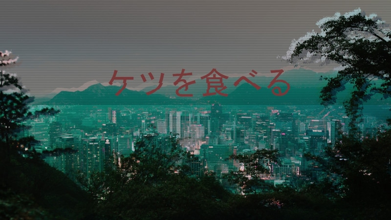 text, office building exterior, Windows 95, no people, tree, building, rise, outdoors, photo manipulation, western script, vaporwave, built structure, high