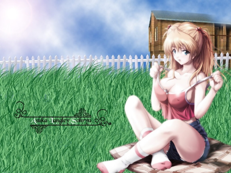 evangelion, genesis, art, soryu, evas, anime, neon, asuka, Asuka Langley Soryu, 480P, langley, neon genesis evangelion, hd, x