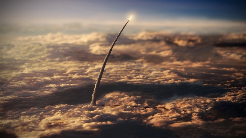 nasa, sunlight, clouds, cloud, atmosphere of earth, sls, space launch system, sky, space launch, 4K, horizon, rocketology, spacex, rocket, rocket launch