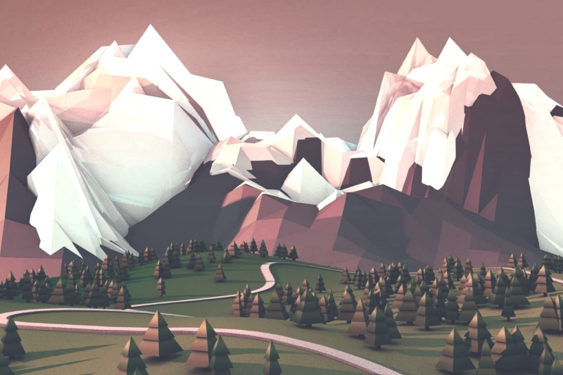 real people, illustration, leisure activity, large group of people, road, architecture, lifestyles, arts culture and entertainment, trees, mountains, creativity
