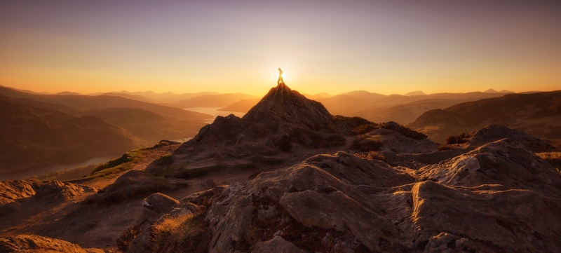 hour, golden, photo, golden hour, Goodnight, Ben Aan, Trossachs, outdoors, Landscape, travel, mountains, 5K, brown, mountain, Sunset, nature, Scotland