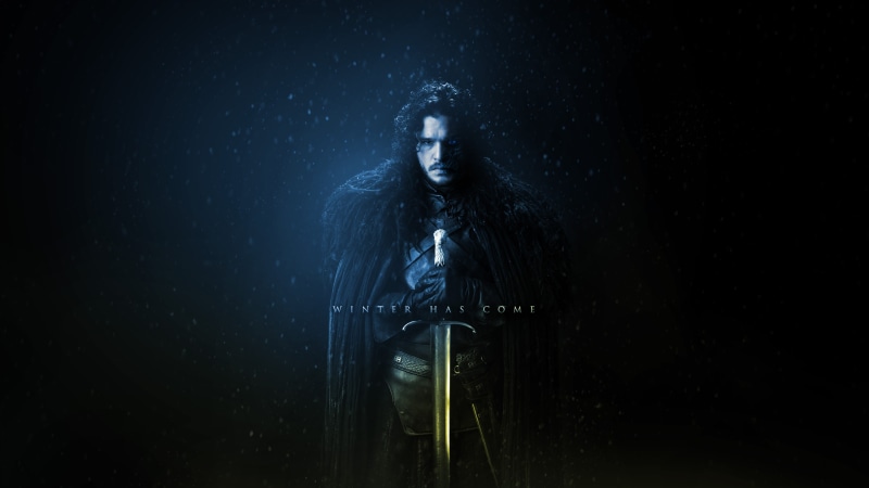 futuristic, game, men, Jon Snow, digital composite, horror, silhouette, one Person, john, 4K, young adult, mystery, snow, people, dark, caucasian Ethnicity