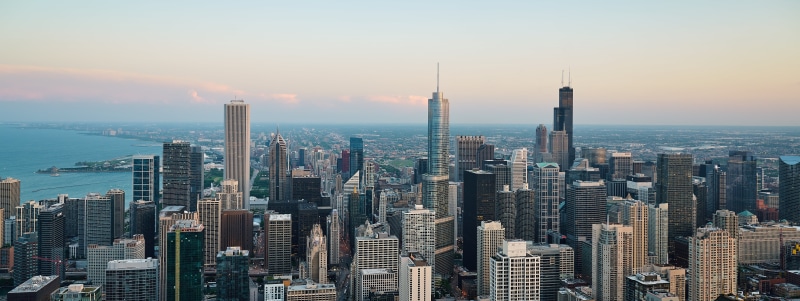 uSA, city, New York, new, architecture, buildings, aerial, Chicago, aerial photography, tower, built Structure, downtown District, cityscape, york, 8K