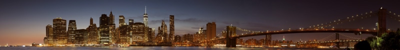 hudson River, Empire State Building, brooklyn - New York, illuminated, bridge, new York State, ク, architecture, ヨ, urban Scene, 8K, urban Skyline, horizon