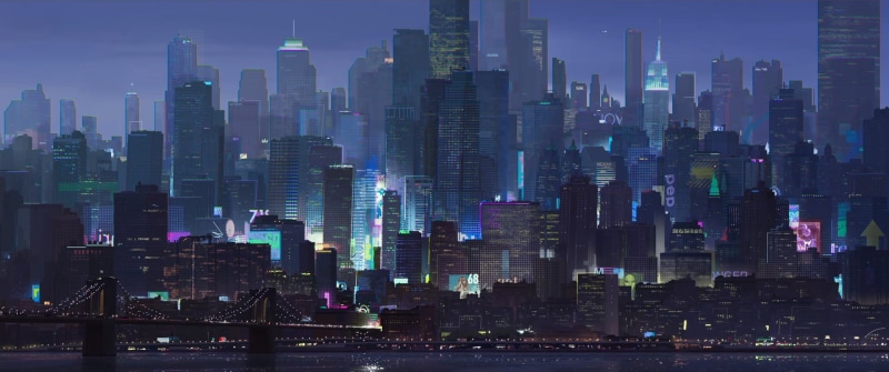 new York State, development, nature, office building exterior, no People, water, river, blue, Spider-Man, china - East Asia, tall - High, tower, modern