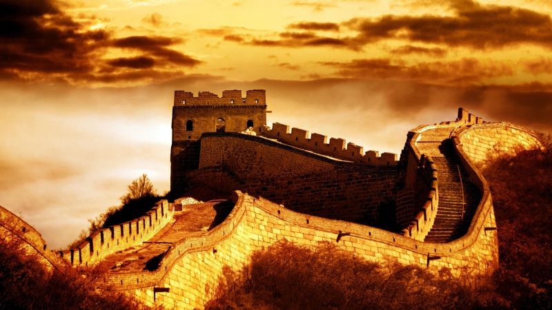 4K, ancient history, asia, historical, sky, history, fortress, wall, china, ancient, historic site, great wall, great wall of china, cloud