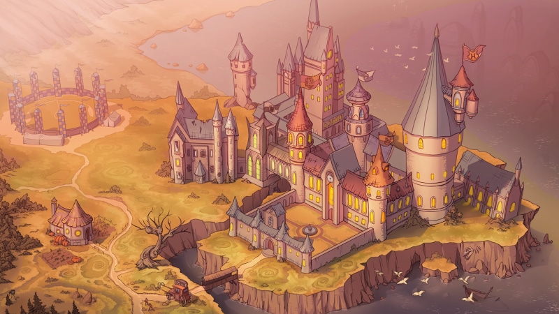 castle, Harry Potter, 1080P, Hogwarts