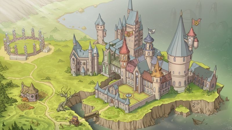 Hogwarts, Harry Potter, castle, 1080P