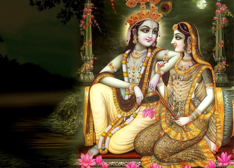God, illustration, human representation, representation, radha, Lord Krishna, krishna, belief, place of worship, people, radhe, clothing, sculpture, statue