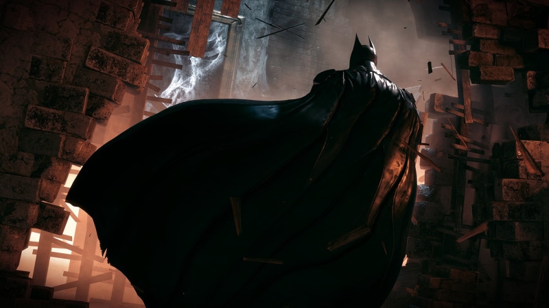 horror, night, digital composite, wall - building feature, arkham, video games, Batman: Arkham Knight, human representation, building, illuminated, 1080P