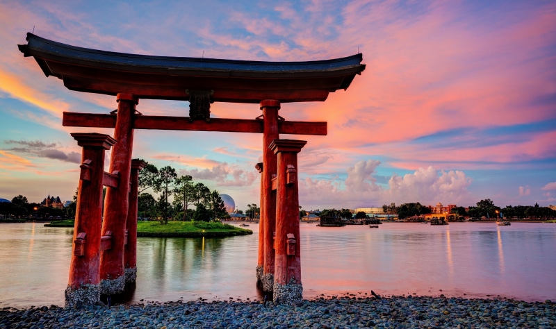 architecture, waterfront, built structure, cloud - sky, no people, Florida, building exterior, torii, architectural column, 2K, travel destinations, gate