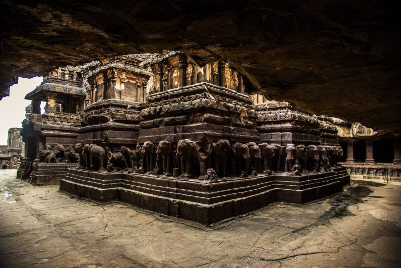 toptobottom, temple, travel, architecture, ancient civilization, ancient, old, kailasatemple, spirituality, aurangabad, cave, besttemple, unesco, kailas temple