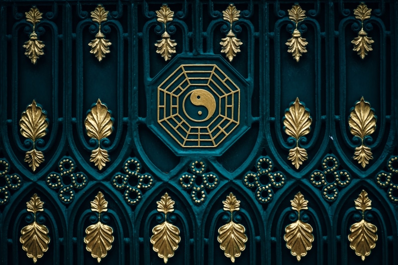 art, colored, gold, craft, wall - Building Feature, east Asian Culture, retro Styled, decor, digital, vector, abstract, old-fashioned, ying, religion, art and craft