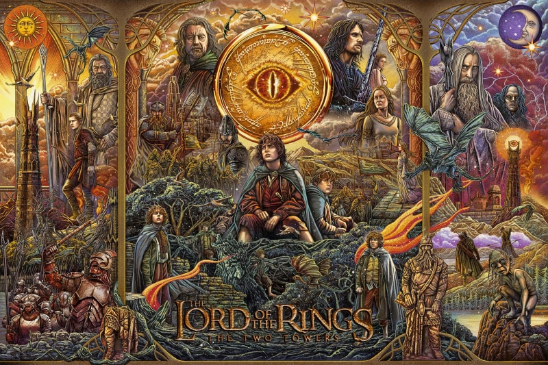 The Lord of the Rings: The Two Towers, 2K, movies, fantasy art