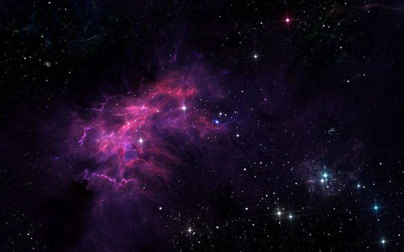 constellation, nebula, 720P, beauty in nature, stars, scenics - nature, tranquility, light - natural phenomenon, outdoors, purple, nature, galaxy, star - space