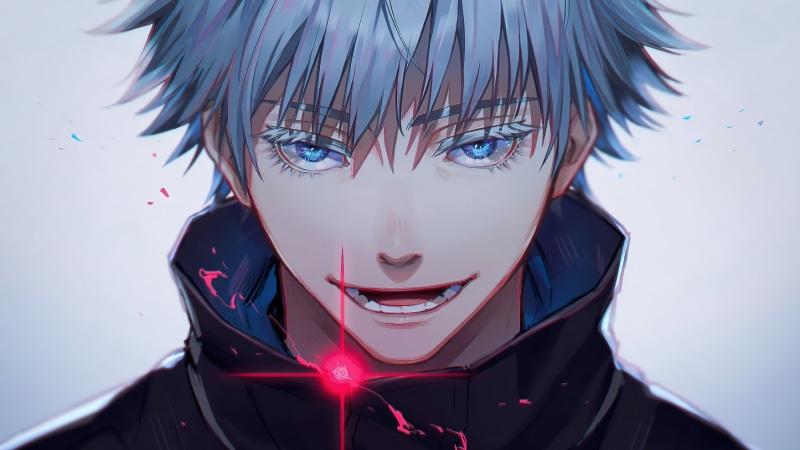 4K, Satoru Gojo, anime boys, Jujutsu Kaisen, anime