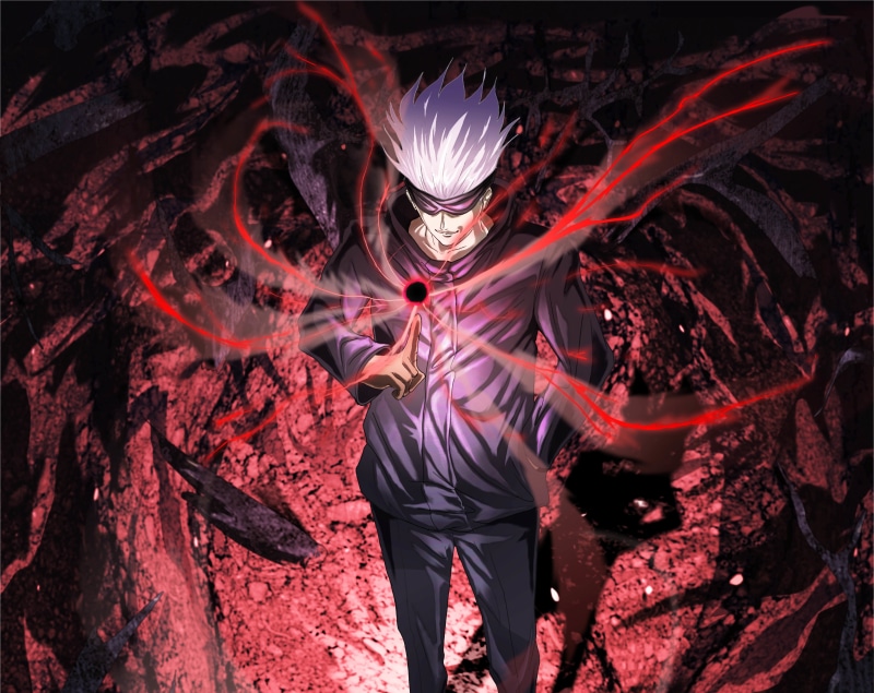 anime boys, Satoru Gojo, Jujutsu Kaisen, anime, 4K