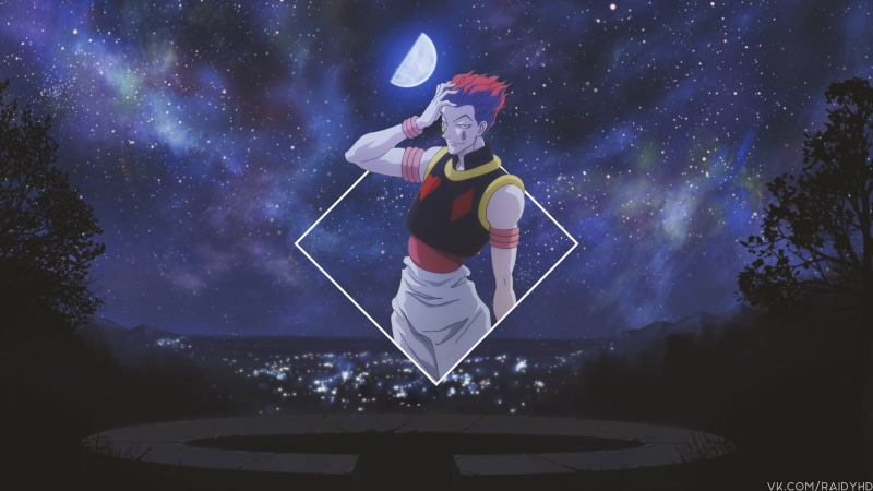 picture-in-picture, Hisoka (Hunter × Hunter), anime boys, anime, Hunter x Hunter, 4K