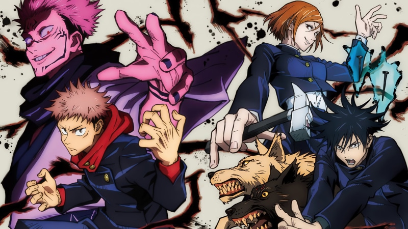 anime, Nanami, Yuji Itadori, anime boys, Megumi Fushiguro, 4K, Satoru Gojo, Jujutsu Kaisen, Sakuna