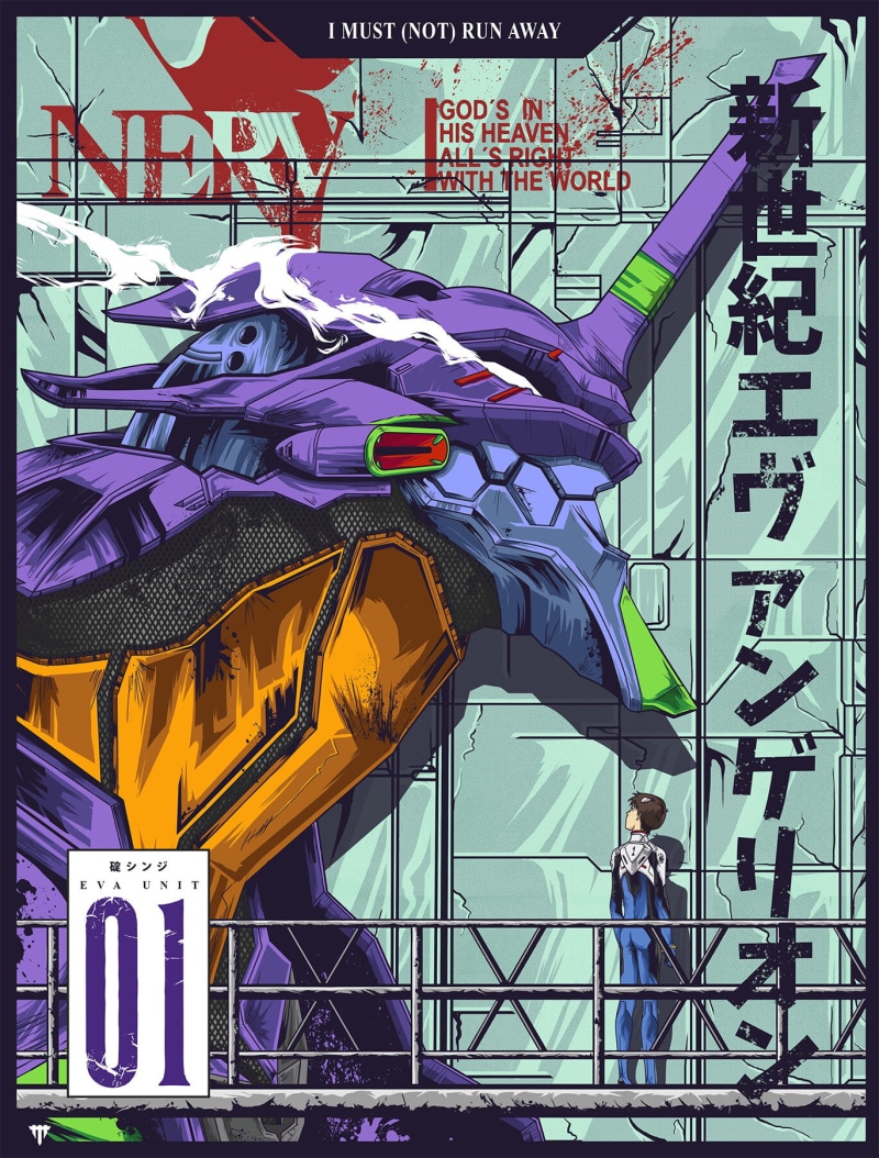 anime boys, Neon Genesis Evangelion, short hair, EVA Unit 01, fan art, Ikari Shinji, mech, 720P, brunette, 2D, plugsuit