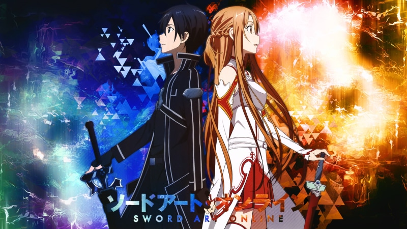 sword, anime boys, Kirigaya Kazuto, anime girls, Sword Art Online Alicization, Sword Art Online: Lost Song, Yuuki Asuna, anime, 1080P, Sword Art Online: Fatal Bullet
