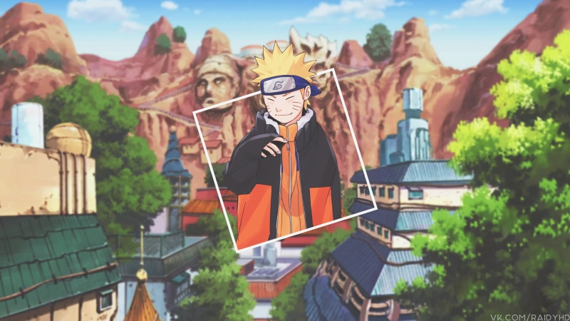 art and craft, picture-in-picture, sculpture, front view, human representation, people, Naruto (anime), outdoors, representation, young men, male likeness