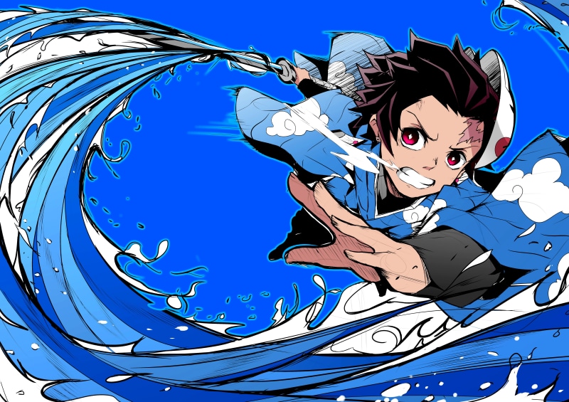 Anime, Tanjirou Kamado, 5K, Demon Slayer: Kimetsu no Yaiba