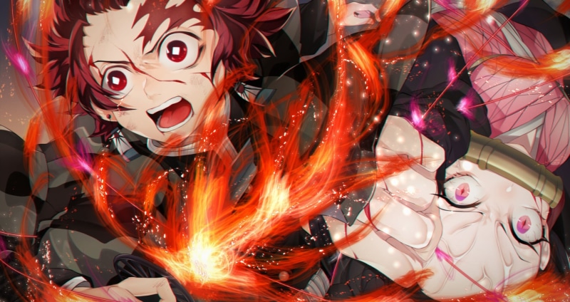 Nezuko Kamado, 1080P, Anime, Tanjirou Kamado, Demon Slayer: Kimetsu no Yaiba