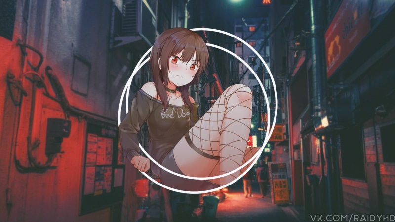 Megumin, picture-in-picture, anime, 1080P, anime girls
