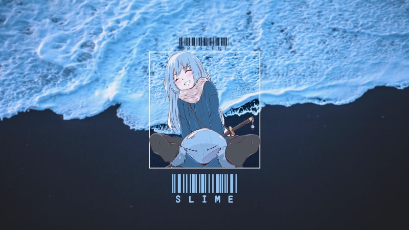 anime girls, picture-in-picture, Rimuru, anime, Tensei Shitara Slime Datta Ken, 1080P