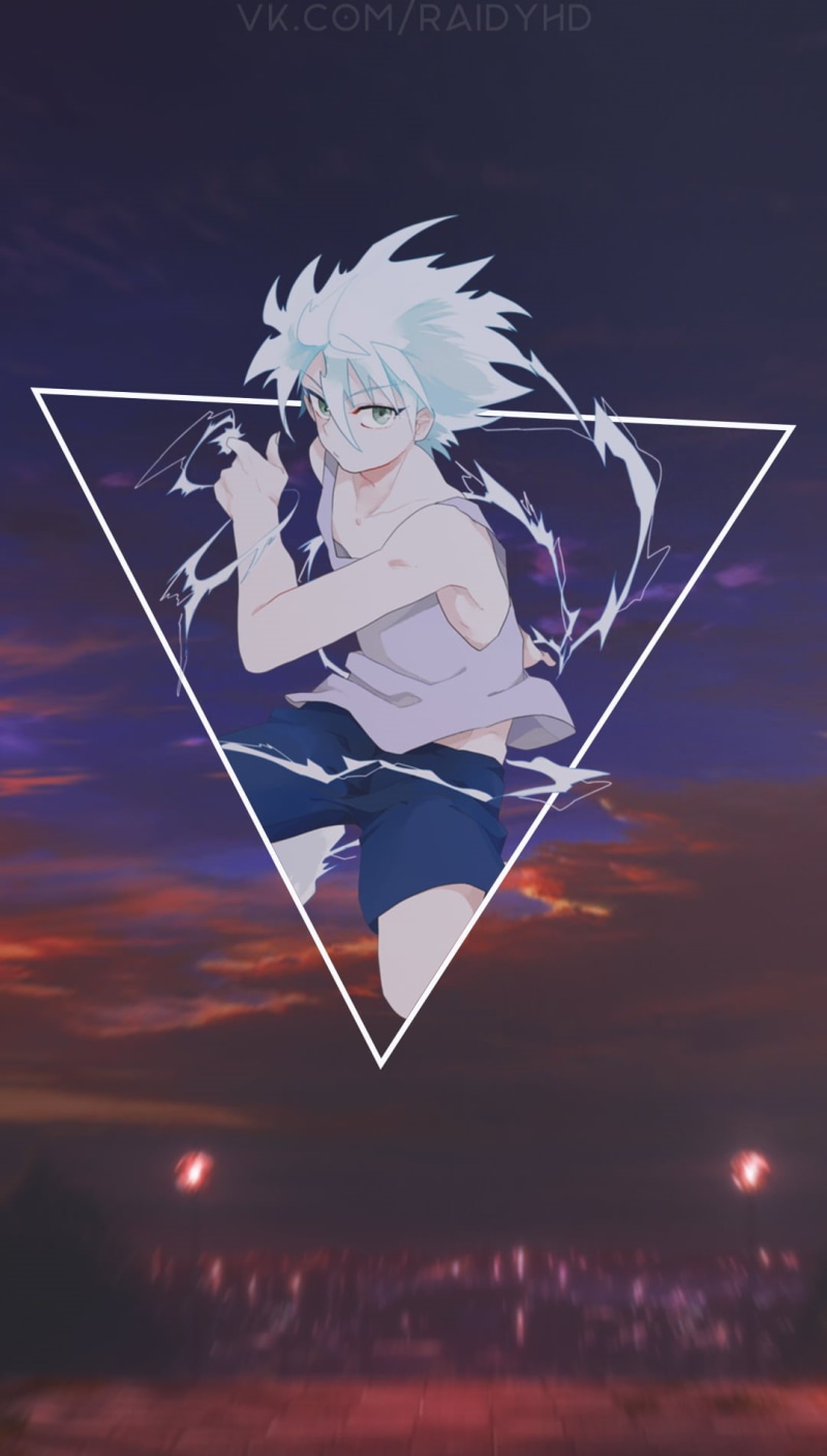 picture-in-picture, Hunter x Hunter, Killua Zoldyck, anime boys, anime, 720P