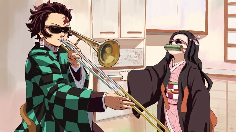 Kimetsu no Yaiba, 2K, Tanjiro Kamado, Kamado Nezuko