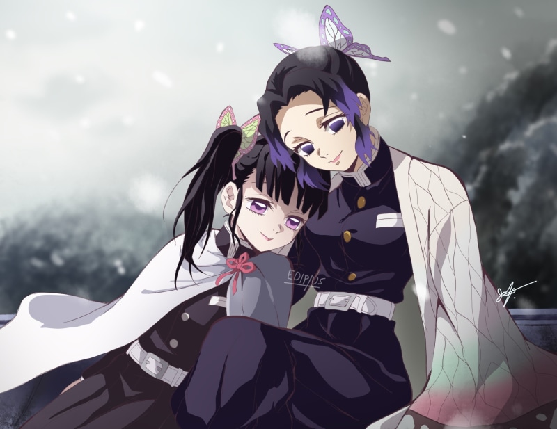 Kanao Tsuyuri, 1080P, Demon Slayer: Kimetsu no Yaiba, Anime, Shinobu Kochou