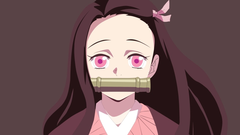 Kamado Nezuko, Kimetsu no Yaiba, anime girls, 1080P, anime