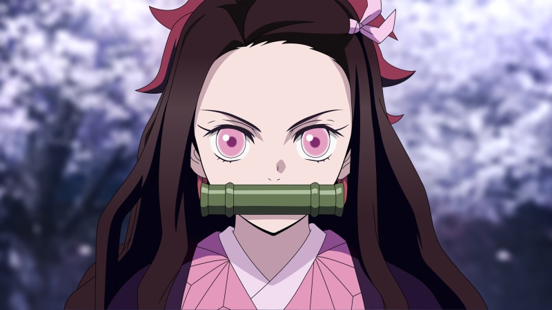 Kamado Nezuko, anime girls, 2K, Kimetsu no Yaiba, anime