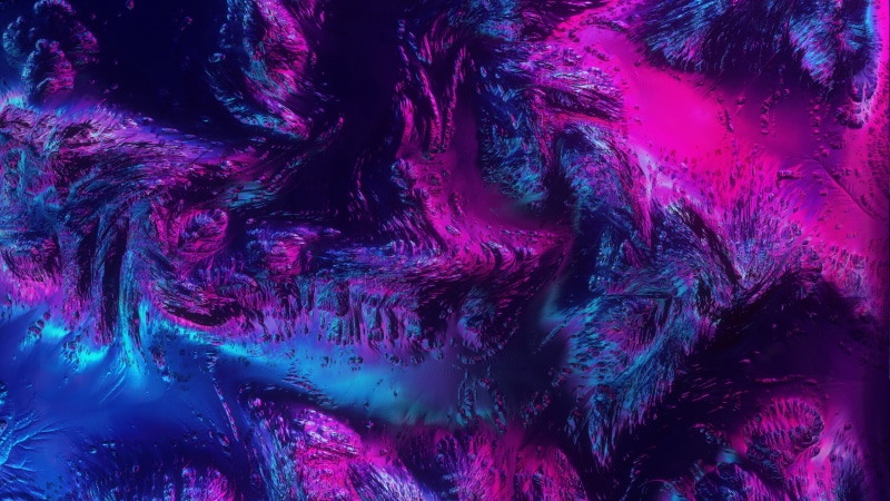 nature, aerial view, purple, pink, blue, light blue, 4K, Photoshop