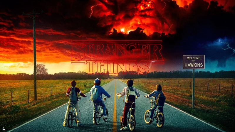 digital art, Stranger Things, fan art, 4K, Netflix, render, tv series, Photoshop