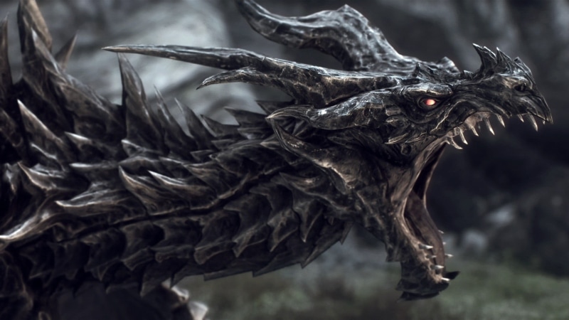 animal, black color, digital, dead plant, art, side view, no people, animal themes, close-up, day, branch, dragon, black, selective focus, 1080P, gray
