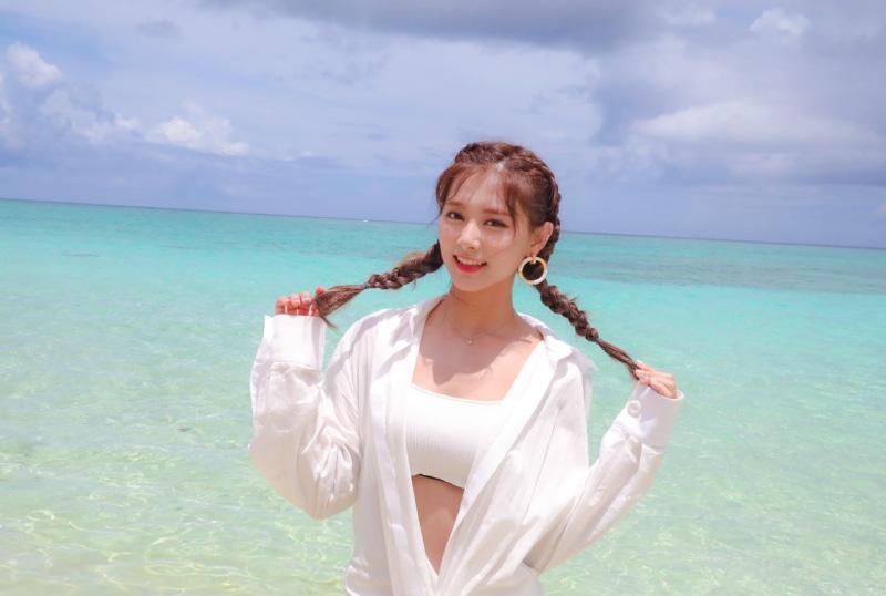 Twice, women, sunlight, 720P, Asian, K-pop, twice tzuyu, singer, lagune