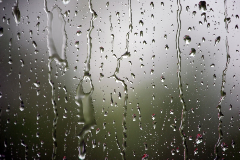 glass, weather, liquid, raindrop, Water On Glass, rain, water  droplets, 4K, nature, wet, backgrounds, glass - Material, drop, window, drops, water