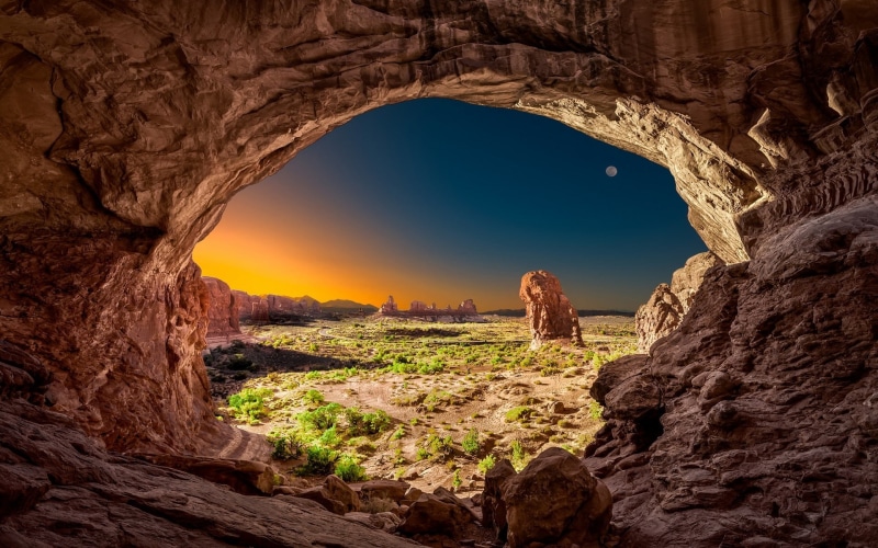 solid, rock Formation, red, empty, sky, history, utah, brown, canyon, travel Destinations, mountain, rock, scenics - nature, moab, rock - Object, non-urban scene