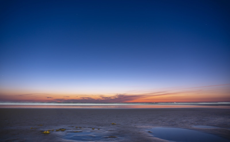 sunset, cloud - sky, dawn, clouds, idyllic, golden, horizon, shore, landscape, beach, 5K, dramatic sky, sea, amazing, tranquility, scenics - nature, tranquil scene