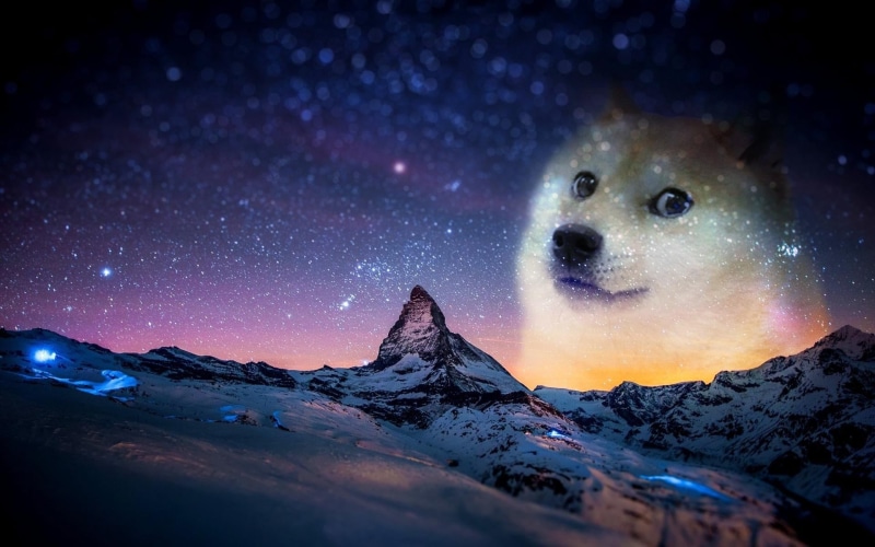 night, outdoors, winter, snowcapped mountain, mountain peak, sky, memes, astronomy, galaxy, scenics - nature, tranquil scene, coated, space, cold temperature